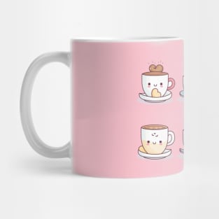 6 cute tea in Japanese style with pastel color Mug